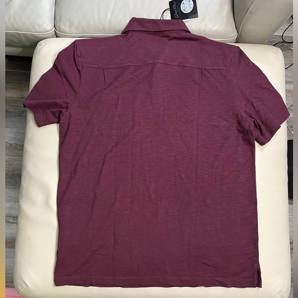 NWT - Good Man Brand Men’s Camp Collar Polo Shirt - Size L - Picture 7 of 10